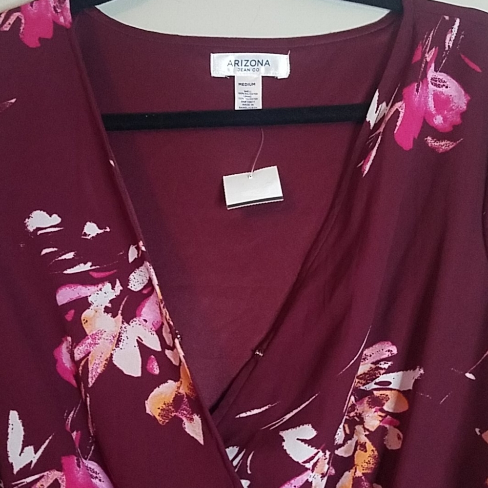 Arizona Jean Co. Floral Romper NWT - Picture 8 of 13
